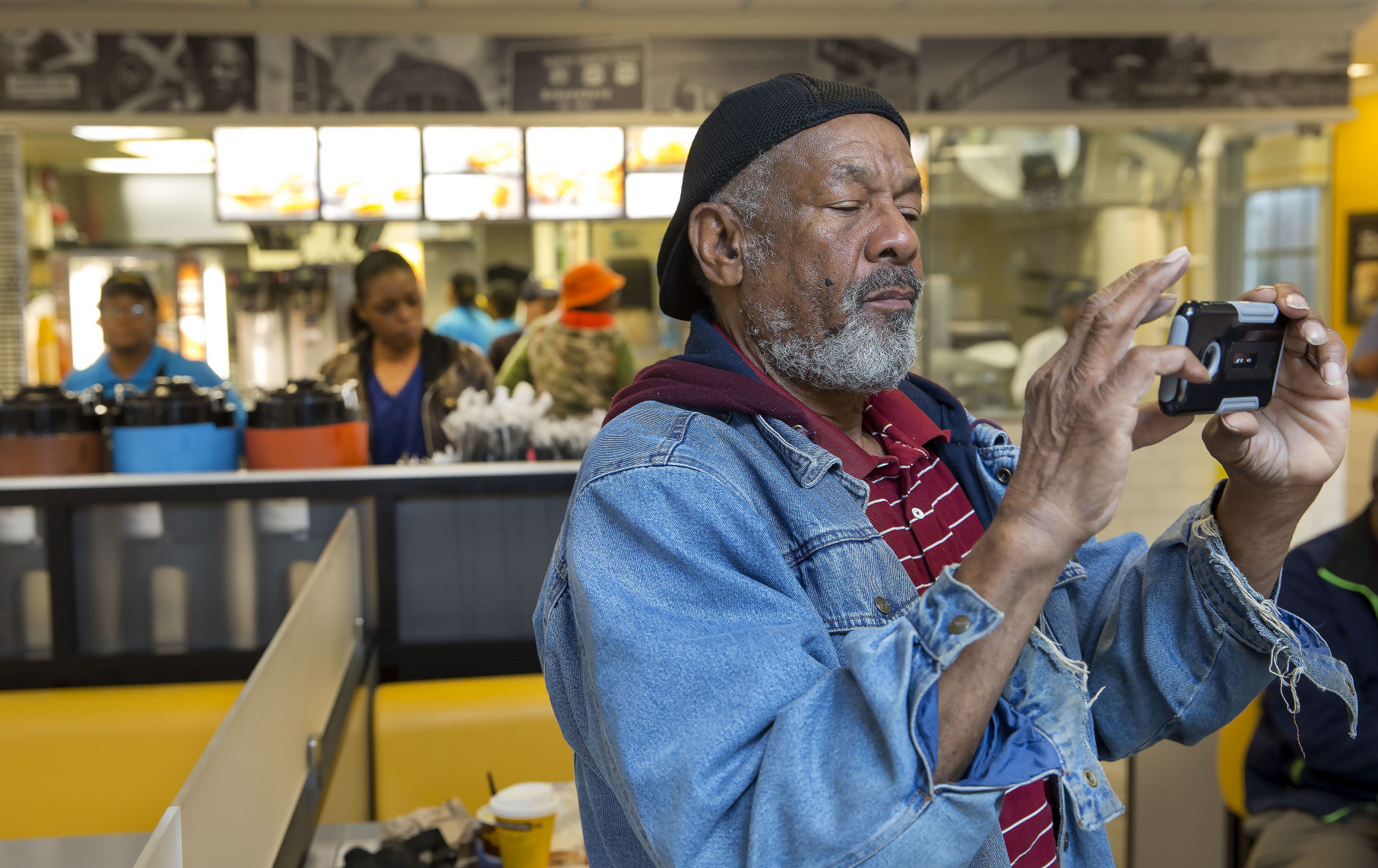 NC Poet Jaki Shelton Green at Biscuitville